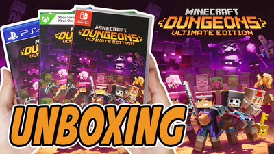 Minecraft Dungeons: Ultimate Edition (PS4/Switch/Xbox) Unboxing